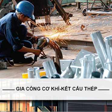 Gia công cơ khí, kết cấu thép